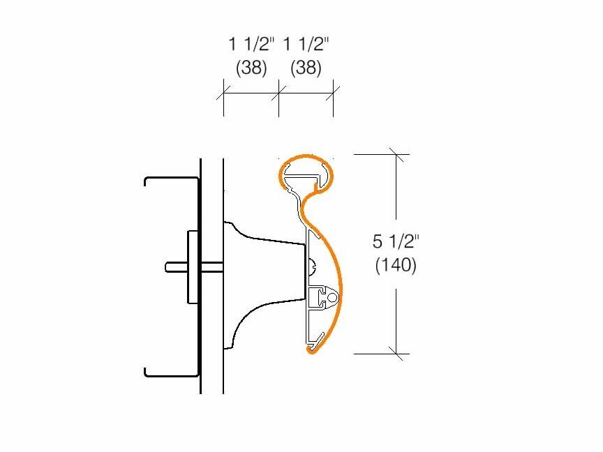 BR-600V Rigid PVC Handrail-Specifications