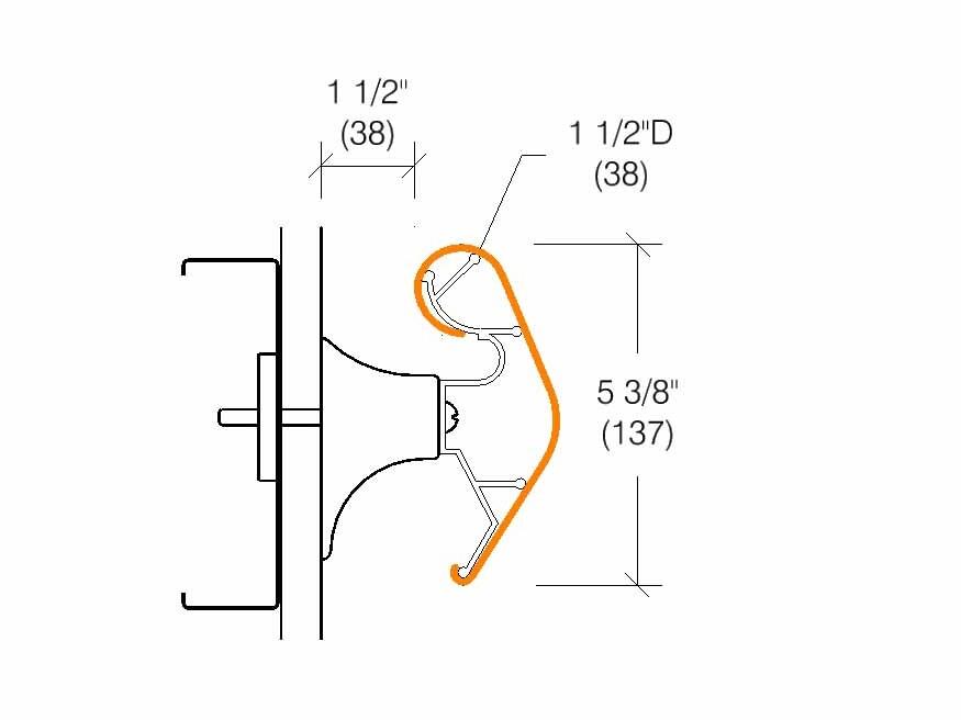 BR-800 Rigid PVC Handrail-Specifications