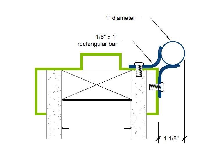 DFGS-100 Stainless Steel Door Frame Guard-Specifications