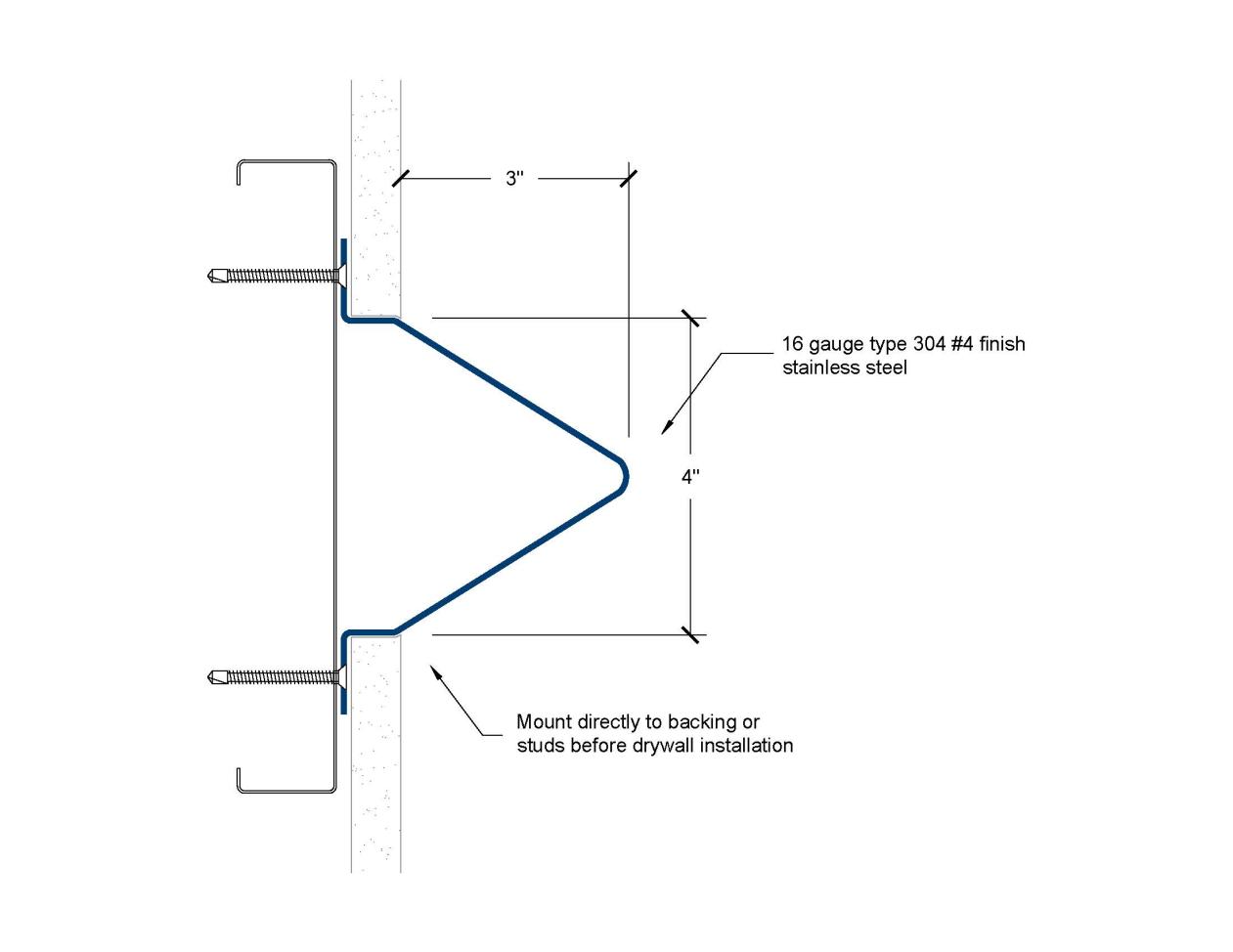 RCR-4SS | 4-inch profile-Specifications